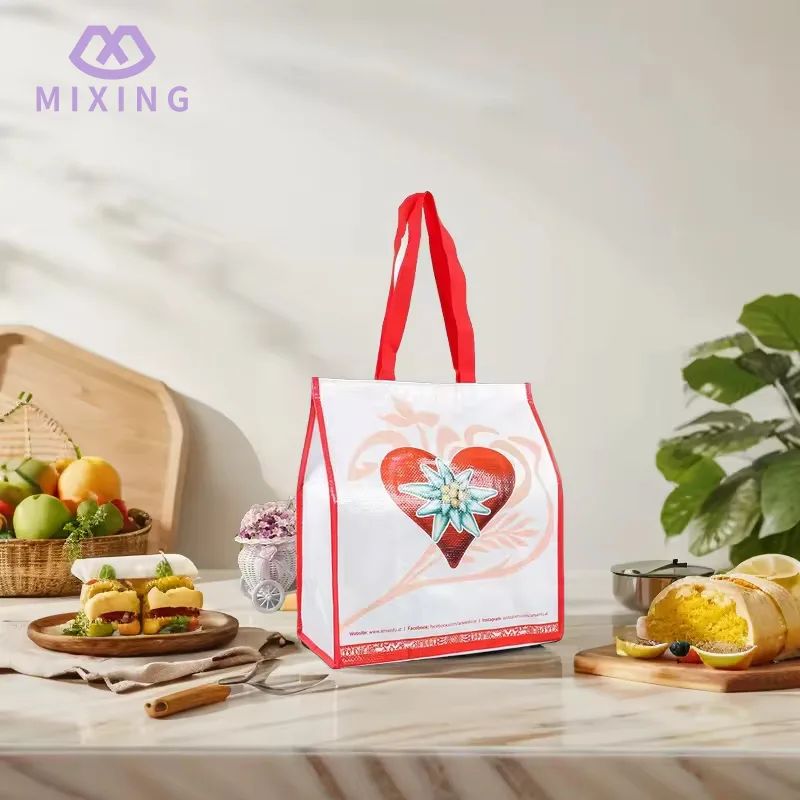 Bolsa laminada pp tecida mais refrigerada
