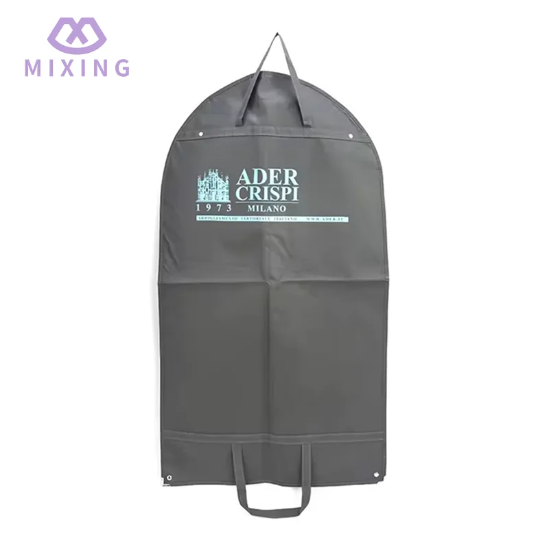 Bolsa de vestuário não tecida