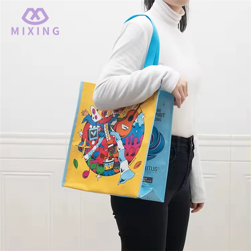 Bolsa de presente pp tecida