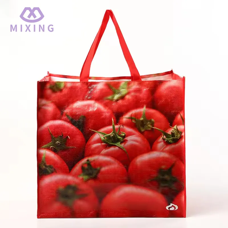 Sacola de compras tecida PP