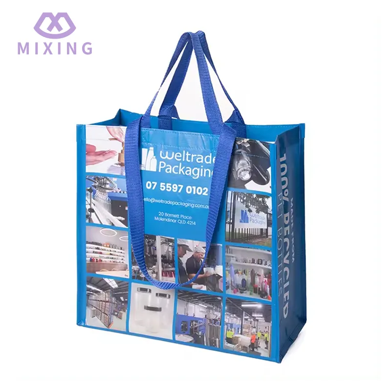 Sacolas laminadas de RPET