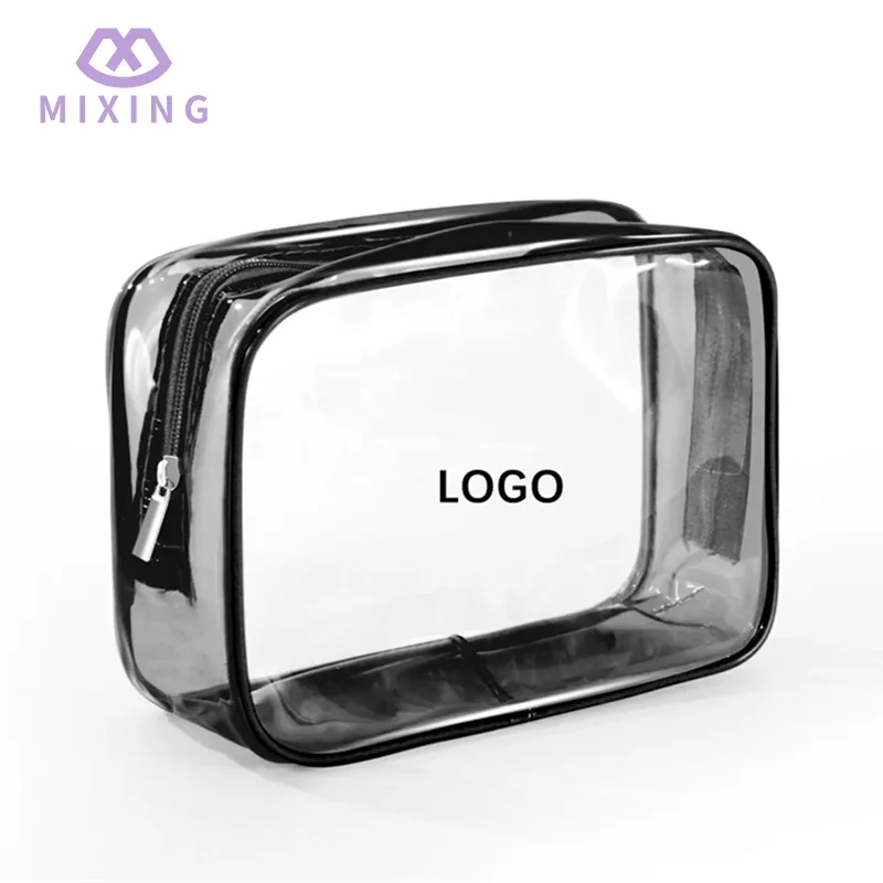 Bolsa cosmética transparente